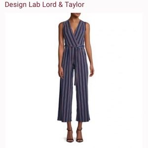 Striped Jumpsuit - XS - Design Lab, Lord & Taylor